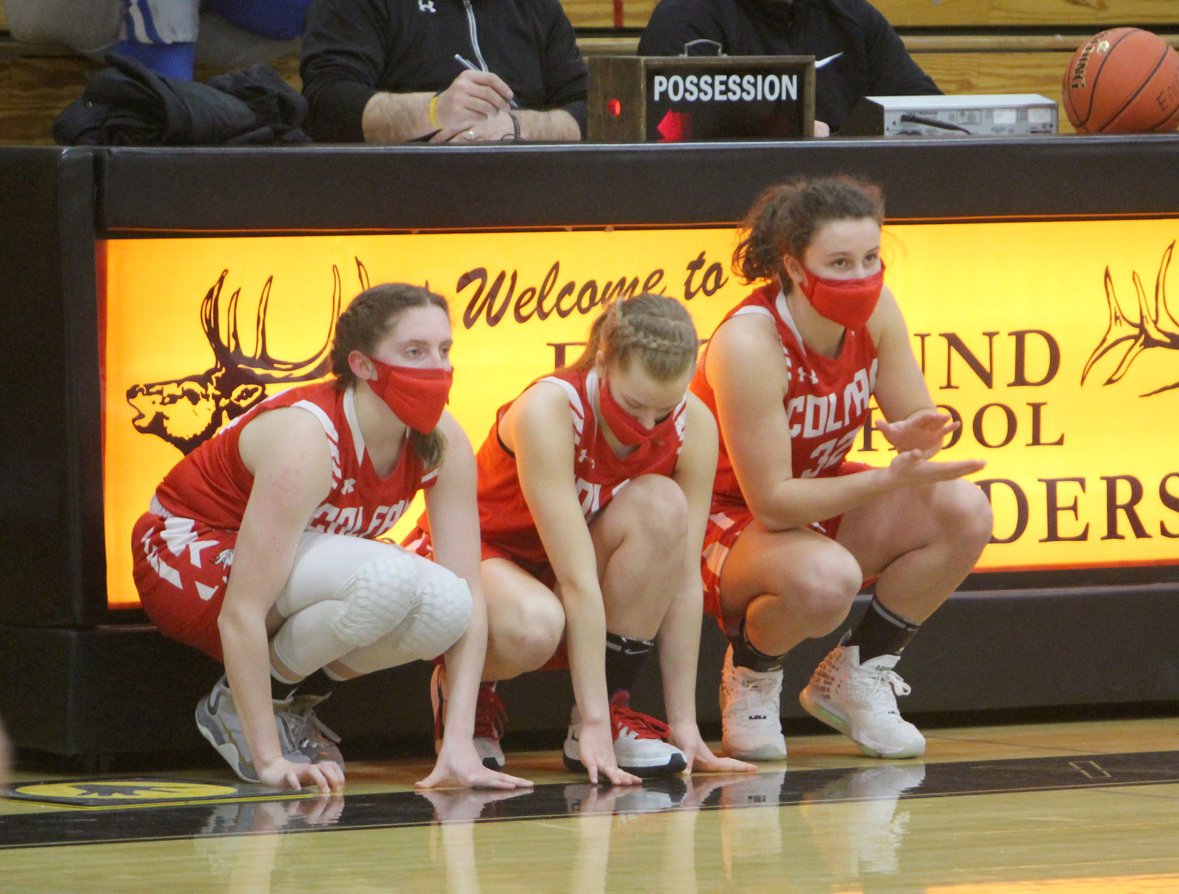 Colfax at Elk Mound girls basketball 1-25-21